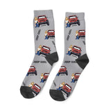 Personalized Jeep Girl Custom Name 3D Socks Printed VQ24433