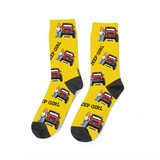 Personalized Jeep Girl Custom Name 3D Socks Printed VQ24433