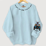 Personalized A Girl Her Dogs And Her Jeep Sweatshirt Printed KVH24404