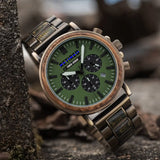 Personalized Retired Police Custom Served Time Wooden Watch Printed KVH24472
