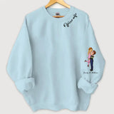Personalized Police Couple Officer Wife Custom Name Sweatshirt Printed QTKVH24496