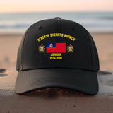 Personalized Royal Canadian Mounted Police Custom Rank & Name Black Cap 2D Printed VQ24539