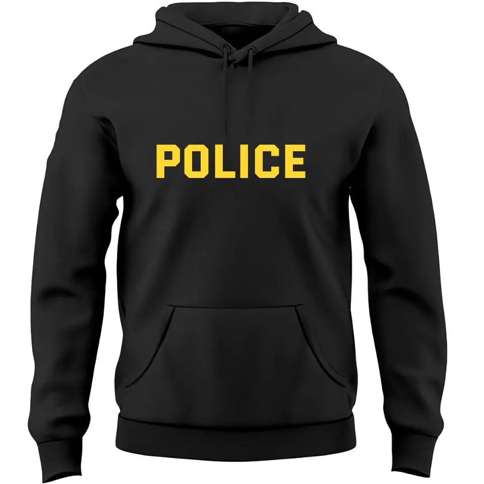 Personalized US Police Custom Rank & NameHoodie 2D Printed QTHN24546