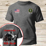 Personalized US Veterans Of Course I'm Going to Hell I'm Just Here To Pick Up You T-shirt Printed QTKH24389