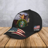 Personalized Eagle United State Flag Veteran Cap 3D Printed QTVA24291