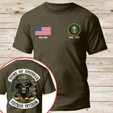 Personalized Sons Of America Vietnam Veteran United States Logo Custom Name & Time T-shirt Printed QTLVA24256