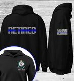 Personalized Retired Australian Police Logo Custom Time Hoodie 2D Printed LVA24624