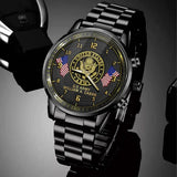 Personalized US Army Veteran Custom Name Watch Printed QTVQ24631