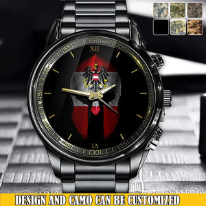 Personalized Austrian Soldier Mask Watch Printed AHVQ24637