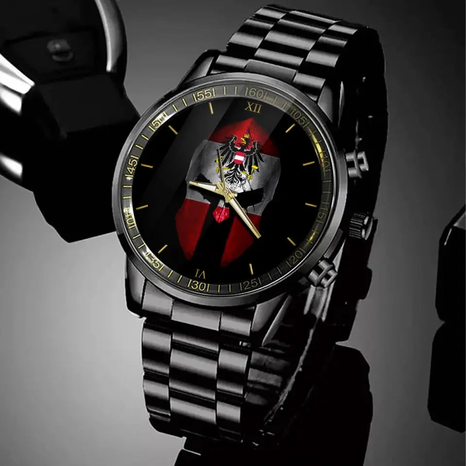 Personalized Austrian Soldier Mask Watch Printed AHVQ24637