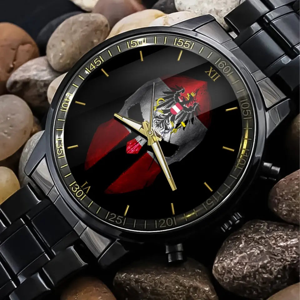 Personalized Austrian Soldier Mask Watch Printed AHVQ24637