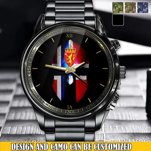 Personalized Norwegian Soldier Mask Watch Printed AHVQ24637