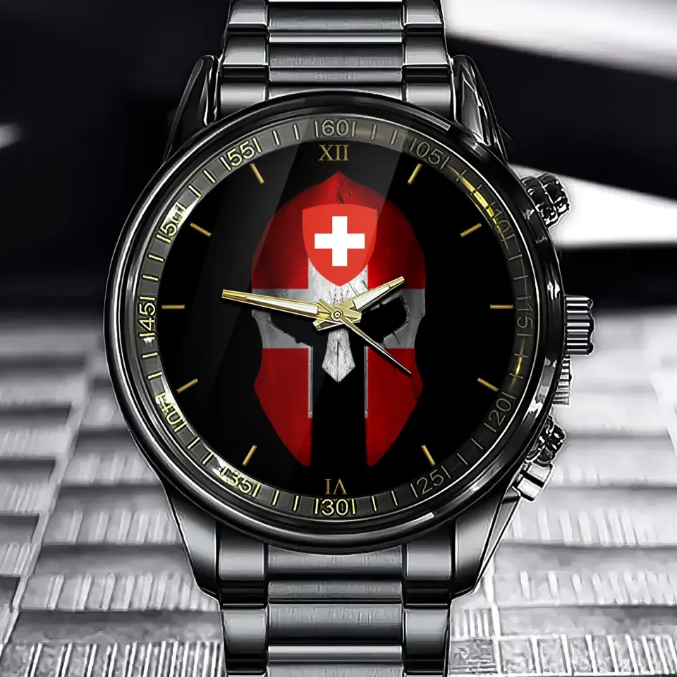 Personalized Swiss Soldier Mask Watch Printed AHVQ24637