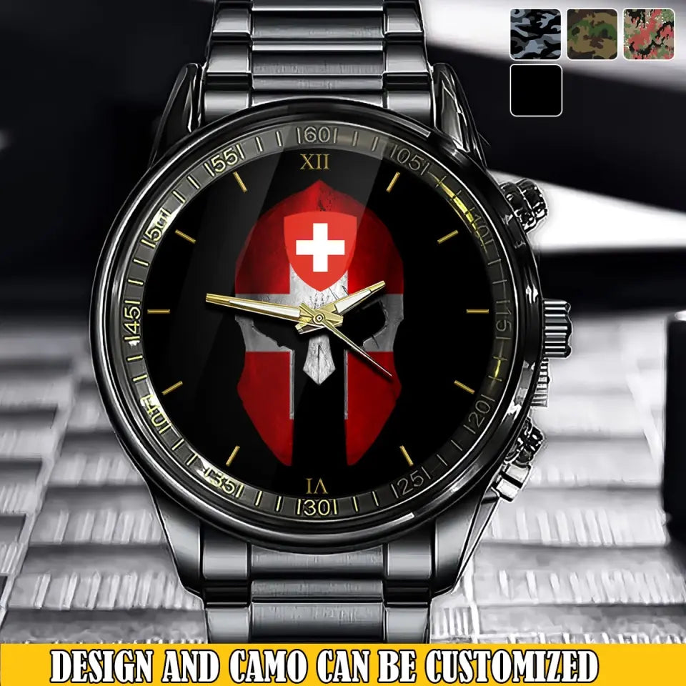 Personalized Swiss Soldier Mask Watch Printed AHVQ24637