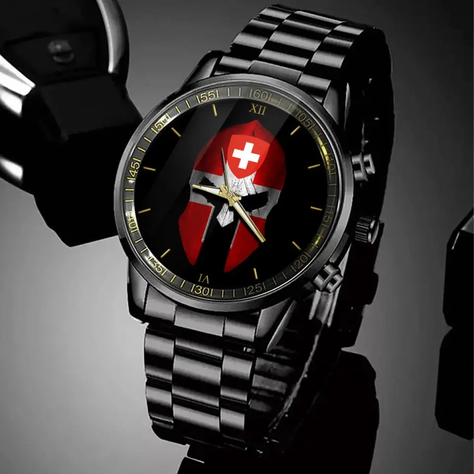 Personalized Swiss Soldier Mask Watch Printed AHVQ24637