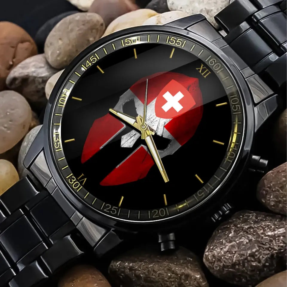 Personalized Swiss Soldier Mask Watch Printed AHVQ24637
