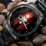Personalized Swiss Soldier Mask Watch Printed AHVQ24637