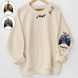 Personalized Jeep Girl & Dog Custom Name Sweatshirt Printed HN24661