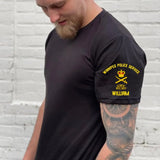 Personalized Canadian Police Branch Rank Custom Name Department & ID T-shirt Printed VQ24679