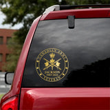 Personalized Canadian Army Veteran Logo Custom Name Decal Printed AHKH24699