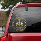 Personalized Canadian Army Veteran Logo Custom Name Decal Printed AHKH24699
