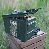 Personalized I Am A Veteran I Am Who I Am I Have Anger Issues & Thin Patience I Do Not Play Well With Stupid People Canadian Veteran Ammo Box Printed VQ24722