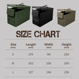 Personalized I Am A Veteran I Am Who I Am I Have Anger Issues & Thin Patience I Do Not Play Well With Stupid People Canadian Veteran Ammo Box Printed VQ24722