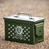 Personalized United States Army Veteran Custom Name & Time Ammo Box Printed QTVA24725