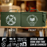 Personalized Love To Bang Australian Army Retired Veteran Custom Name & Time Ammo Box Printed AHVA24777