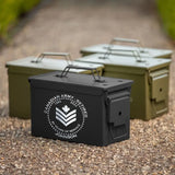 Personalized Anatomy Of A Pew Canadian Army Retired Veteran Custom Name & Time Ammo Box Printed AHVA24777