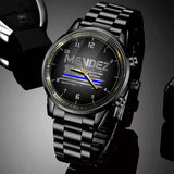 Personalized US Police Custom Name Watch Printed QTVQ24791