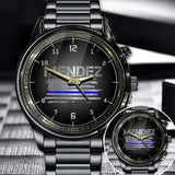 Personalized US Police Custom Name Watch Printed QTVQ24791