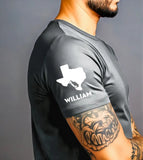 Personalized US Map Jeep Car Custom Name T-shirt Printed QTHN24812