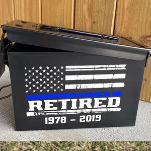 Personalized When Tyranny Becomes Law Rebellion Becomes Duty US State Police Ammo Box Printed AHKH24867