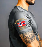 Personalized Norwegian Veteran Custom Name & Time T-shirt Printed KVH24878