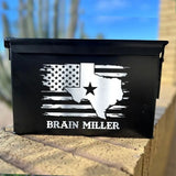 Personalized US State US Veteran Custom Name Ammo Box Printed LVA24890