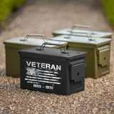 Personalized US Veteran Military Ammo Box QTVA24893