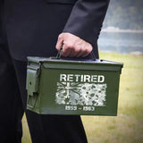 Personalized Australian Veteran Military Ammo Box QTVA24893