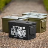 Personalized Australian Veteran Military Ammo Box QTVA24893