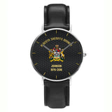 Personalized Police Branch Ranking Custom Name & Served Time Women Watch Printed VQ24591