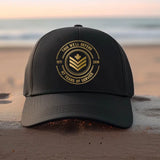 Personalized This We'll Defend Canadian Veteran Custom Rank & Time Black Cap Printed AHVQ24907