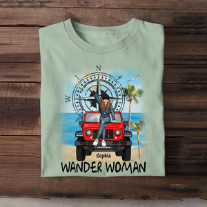 Personalized Jeep Girl Wander Woman T-shirt Printed HN24913