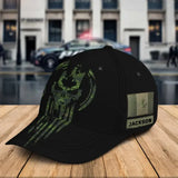 Personalized Canadian Veteran Flag Camo Custom Name 3D Cap Printed QTKH24932