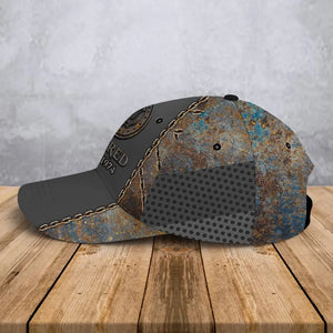 Personalized US Veteran Custom Time 3D Cap Printed QTVA24930