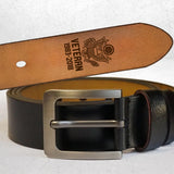 Personalized US Veteran Logo Custom Time Engraved Leather Belt Printed QTKH24941