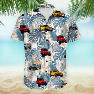 Personalized Upload Your Jeep Car Photo Hawaii Shirt Printed 23MAY-PTN11