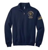 Personalized US Flag US Army Veteran Rank Camo Custom Name Stand Collar Zipper Sweatshirt 3D Printed KVH24988