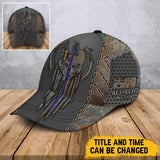 Personalized Skull Australian Retired Australian Veteran Custom Time 3D Cap QTVA24994