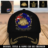 Personalized Australian Veteran Logo Always Ready Always There Custom Name 3D Cap Printed AHVQ241009