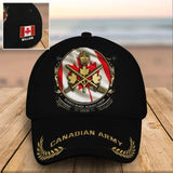 Personalized Canadian Veteran Logo Always Ready Always There Custom Name 3D Cap Printed AHVQ241009